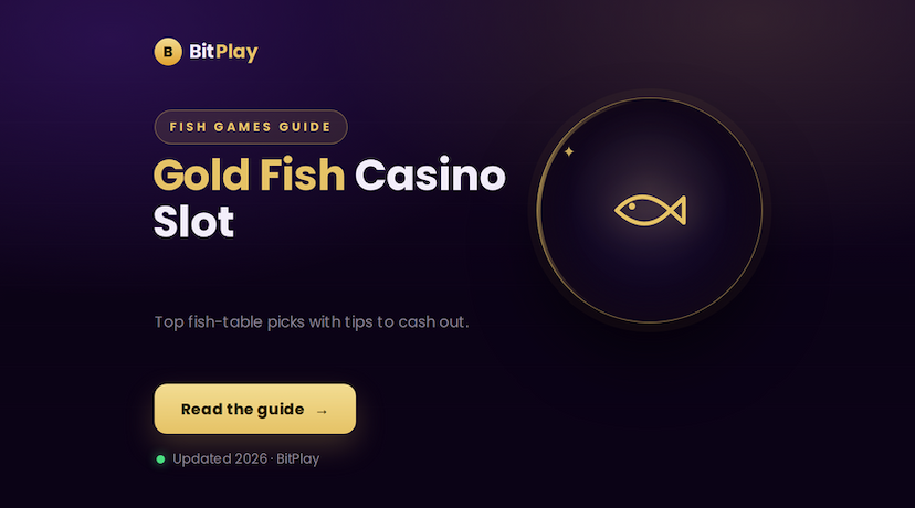 Gold fish casino