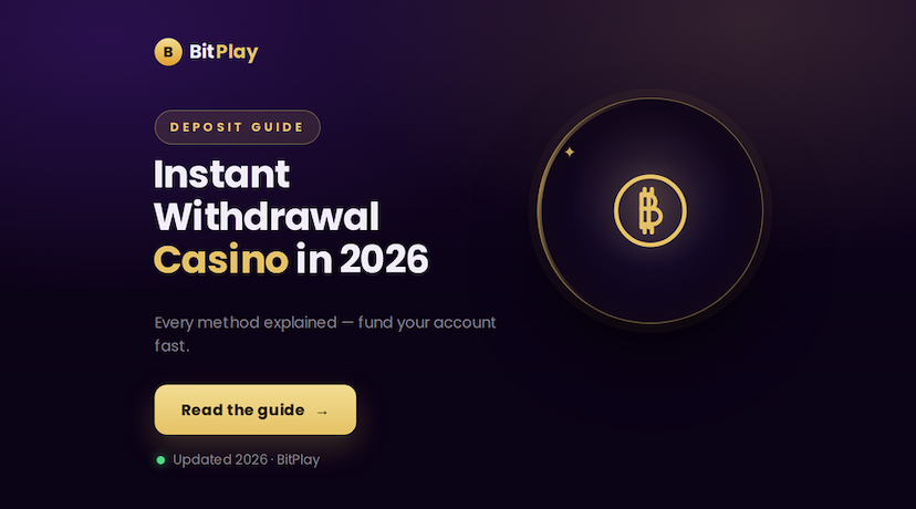 instant withdrawal casino