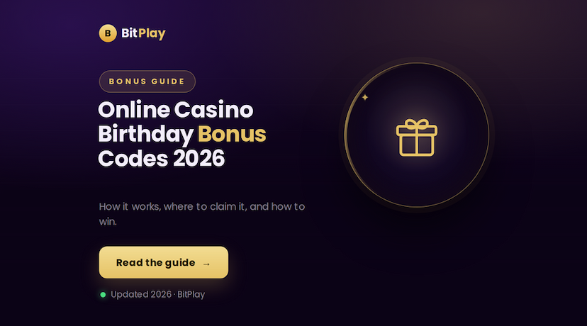 online casino birthday bonus codes
