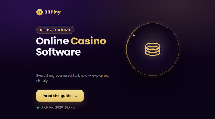 online casino software