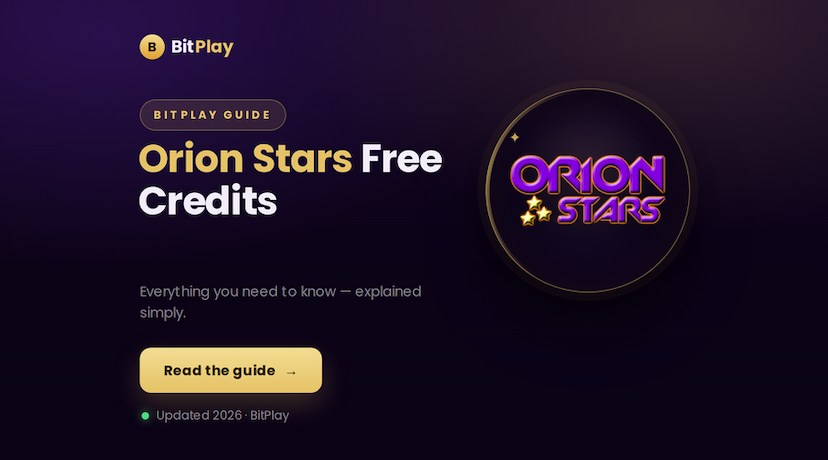Orion Stars Free Credits